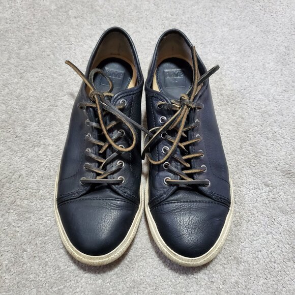 Frye Black Leather Sneakers - Picture 2 of 12